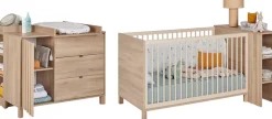 Gami Babyzimmer-Komplettset »Set N°2 Calypso« 5 Stk. tlg. Ein Schlafzimmer mit viel Stauraum