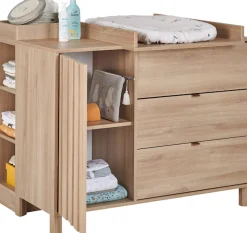 Gami Babyzimmer-Komplettset »Set N°2 Calypso« 5 Stk. tlg. Ein Schlafzimmer mit viel Stauraum