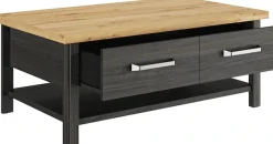 Gami Couchtisch »Sequoia« 1 Stk. tlg. Wohnzimmer-Programm in Landhaus- und Industrial-Dekor