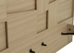 Gami Einzelbett Ein elegantes Bett mit integrierter Beleuchtung