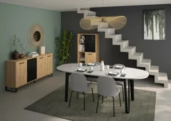 Gami Esstisch »CRAFT« Ovale Tischplatte mitErweiterung