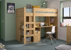Gami Hochbett »Lugano« All-in-one Bett