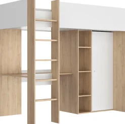 Gami Hochbett »MATIS Hochbett« Platzersparnis, super praktisch und funktional