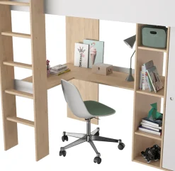 Gami Hochbett »MATIS Hochbett« Platzersparnis, super praktisch und funktional