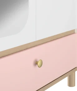 Gami Kleiderschrank »Romy« 1 Stk. tlg. Elegantes Design für eine sanfte und feminine Atmosphäre.