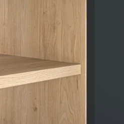 Gami Kleiderschrank »Schrank mit 2 Türen und Bibliothekseinheiten« ein cleverer, funktionaler Schrank
