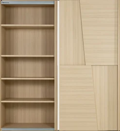 Gami Kleiderschrank »SILVA Schiebeschrank mit 2 Türen« Optimale Stauraumkapazität