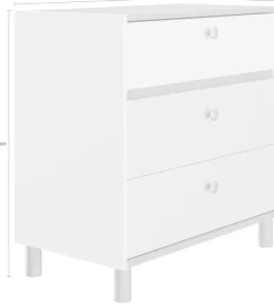 Gami Kommode »Romy« 1 Stk. tlg. Elegantes Design für eine sanfte und feminine Atmosphäre.
