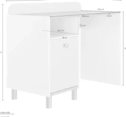 Gami Schreibtisch »Romy« 1 Stk. tlg. Elegantes Design für eine sanfte und feminine Atmosphäre.