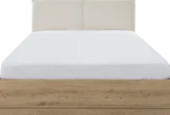 Gami Stauraumbett Stauraumbett 160 x 200 cm mit hochklappbarem Lattenrost