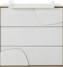 Gami Wickelkommode »BASILE Wickelkommode« bis 100 kg praktische und funktionale Aufbewahrungslösung 91 cm