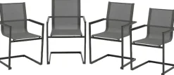 Garden Pleasure Freischwinger »SOPHIA« (Set) 4 Stk.maximale Belastbarkeit 100 Kg