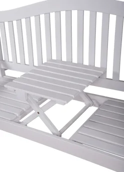 Garden Pleasure Gartenbank »Singapur« mit hochklappbarem Tisch
