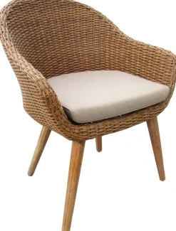 Garden Pleasure Gartenstuhl »CARSON« () 2 Stk.2er Set, mit Auflage