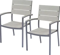 Garden Pleasure Gartenstuhl »OLIVIA« (Set) 2 Stk.2er Set, Polyrattan