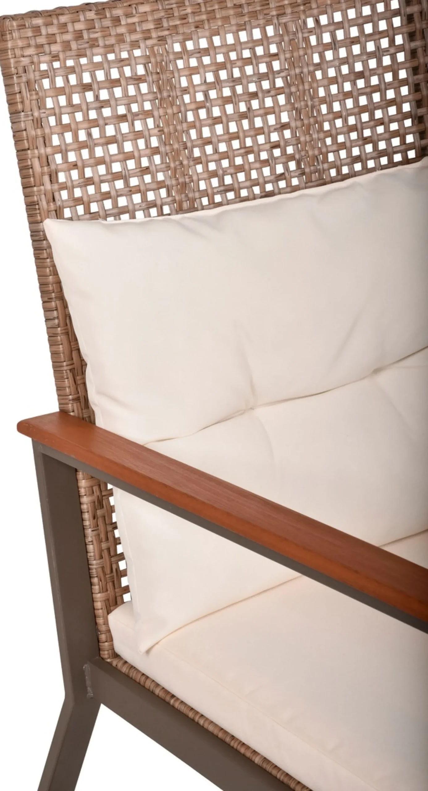 Garden Pleasure Schaukelstuhl »SINALOA« (Set) Teak Look, inkl. Tisch und Auflagen
