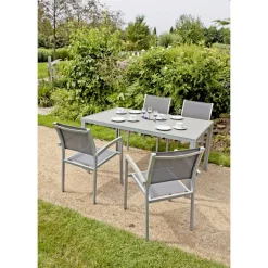 Garden Pleasure Stapelstuhl »GRACE« (Set) 4 Stk.4er Set