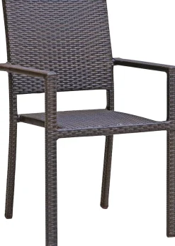 Garden Pleasure Stapelstuhl »MALAGA« (Set) 4 Stk.4er Set, aus Aluminium