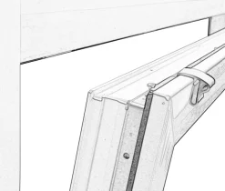 GARDINIA Sichtschutzbefestigung »Klemmhalter für Aluminium-Jalousien« für Aluminium-Jalousien