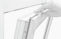 GARDINIA Sichtschutzbefestigung »Klemmhalter für Aluminium-Jalousien« für Aluminium-Jalousien