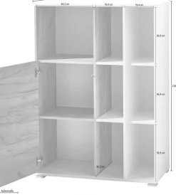 GERMANIA Aktenschrank »GW-Lioni« in 2 Höhen, Stauraum, Push-to-open, Breite 85 cm, Made in Germany