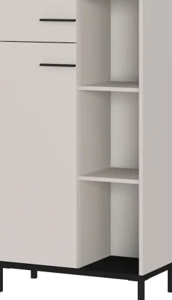 GERMANIA Aktenschrank »GW-Rovigo mit offenem Regal & Schublade,« 1 Stk. tlg. spiegelverkehrt montierbar, Höhe 120 cm, Made in Germany