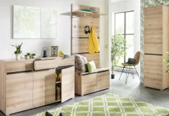 GERMANIA Garderobenschrank »Lissabon« Breite 54cm, Kleiderstange, verstellbare Einlegeböden, Made in Germany