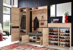GERMANIA Garderobenschrank »Lissabon« Breite 54cm, Kleiderstange, verstellbare Einlegeböden, Made in Germany