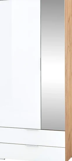 GERMANIA Garderobenschrank »Telde« Breite 84cm, Kleiderstange, verstellbare Böden, Made in Germany