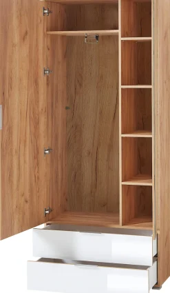 GERMANIA Garderobenschrank »Telde« Breite 84cm, Kleiderstange, verstellbare Böden, Made in Germany