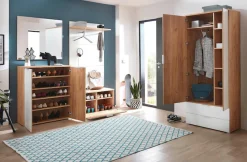 GERMANIA Garderobenschrank »Telde« Breite 84cm, Kleiderstange, verstellbare Böden, Made in Germany