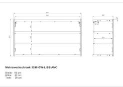 GERMANIA Garderoben-Set »GW-Libbiano« 2 Stk. tlg.