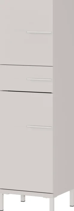 GERMANIA Midischrank »Midischrank« 1 Stk. tlg. Mediumschrank mit wechselbarem Türanschlag in Kaschmir