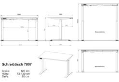 GERMANIA Schreibtisch »GW-Duo«