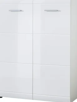 GERMANIA Schuhschrank »Adana« Breite 134 cm, verstellbare Böden, Hochglanz-Fronten, Made in Germany