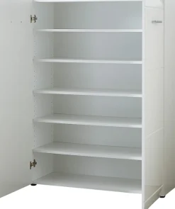 GERMANIA Schuhschrank »Adana« Breite 134 cm, verstellbare Böden, Hochglanz-Fronten, Made in Germany