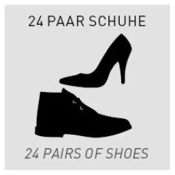 GERMANIA Schuhschrank »Adana« Breite 134 cm, verstellbare Böden, Hochglanz-Fronten, Made in Germany