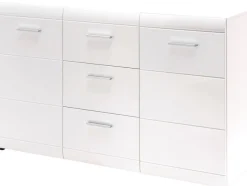 GERMANIA Sideboard »Adana« Breite 144 cm, verstellbare Böden, Hochglanz-Fronten, Made in Germany
