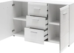 GERMANIA Sideboard »Adana« Breite 144 cm, verstellbare Böden, Hochglanz-Fronten, Made in Germany