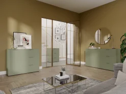 GERMANIA Sideboard »Savoca« 1 Stk. tlg. Breite 109 cm, Soft-close, 2 Fußvarianten inkl., Made in Germany