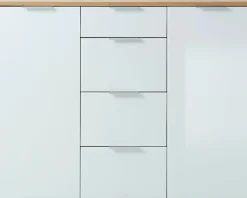 GERMANIA Sideboard »Telde« Breite 134 cm, Soft-close, verstellbare Böden,ES-Glas, Made in Germany