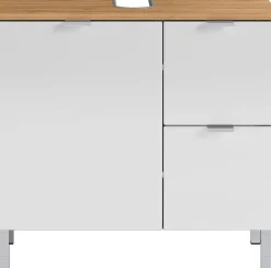 GERMANIA Waschbeckenunterschrank »GW-Mauresa« in 2 Breiten, mit Schublade (+ Klappe), Soft-Close, Made in Germany