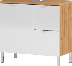 GERMANIA Waschbeckenunterschrank »GW-Mauresa« in 2 Breiten, mit Schublade (+ Klappe), Soft-Close, Made in Germany