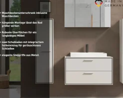 GERMANIA Waschtisch »Waschtisch inkl. Becken 