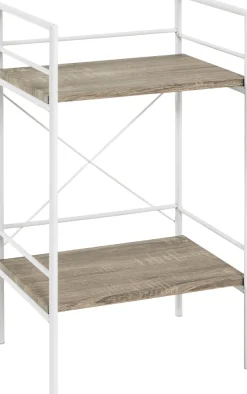 HAKU Ablageelement »Sofatisch, Wohnzimmertisch« rechteckig - aus MDF Braun - B/T/H 34/27/62 cm