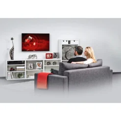 Hama TV-Wandhalterung »TV-Halterung, flach, starr, 94-229cm (37-90