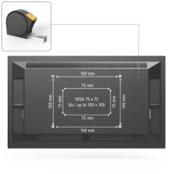 Hama TV-Wandhalterung »TV Halterung, schwenkbar, neigbar, 25 - 66 cm (10