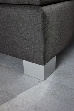 hapo Boxspringbett »ATLANTA mit hohem Kopfteil« Topper separat erhältlich,erhältlich in verschiedenen Breiten, Farben & Matratzenarten