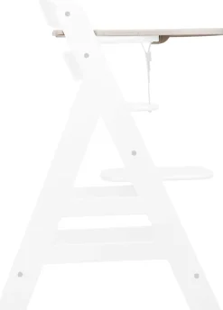 Hauck Hochstuhltablett »Alpha Click Tray, Speckle Beige« aus recyceltem Material