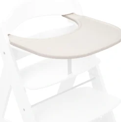Hauck Hochstuhltablett »Alpha Click Tray, Speckle Beige« aus recyceltem Material